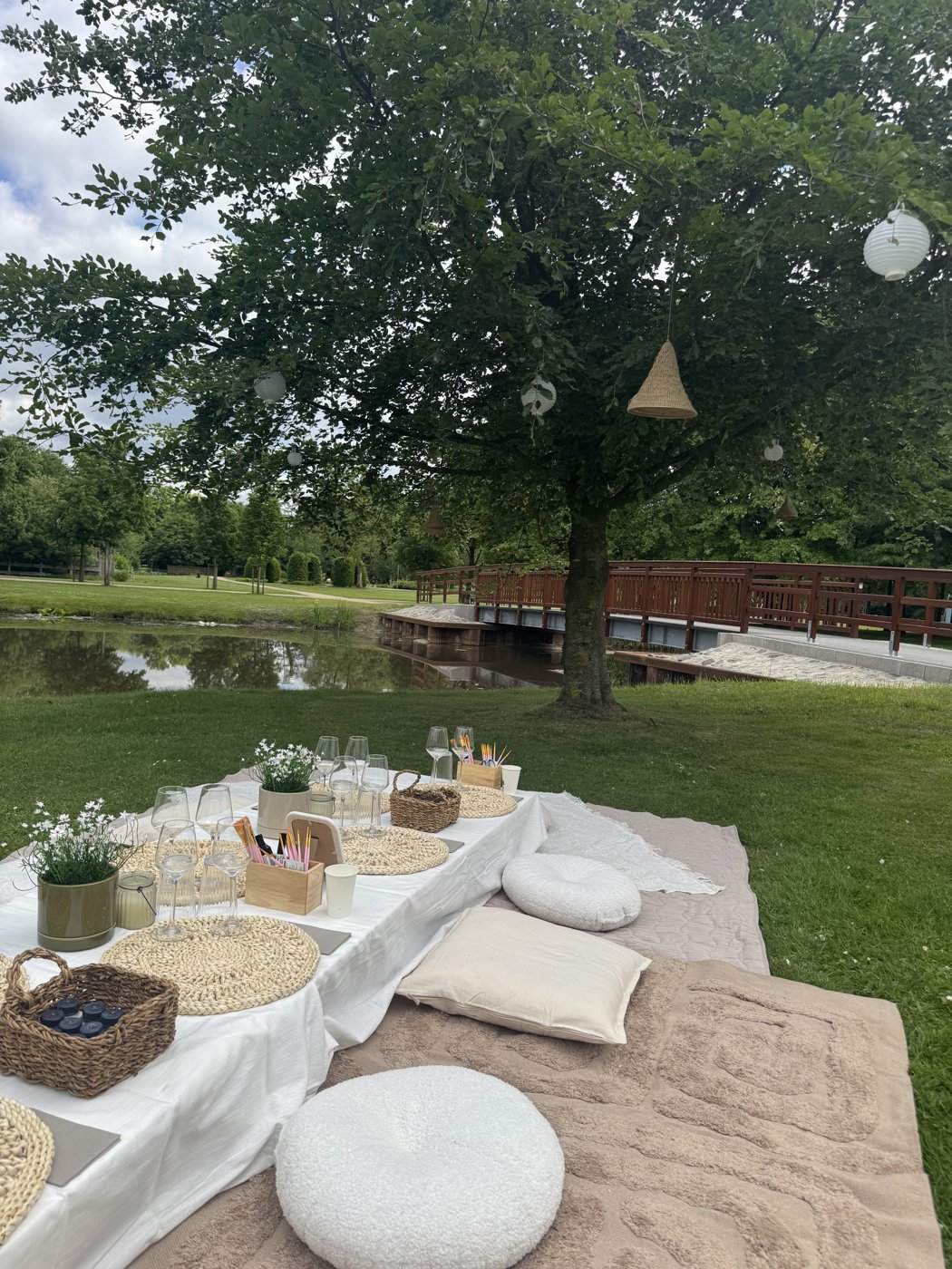 Setup an der Brücke
