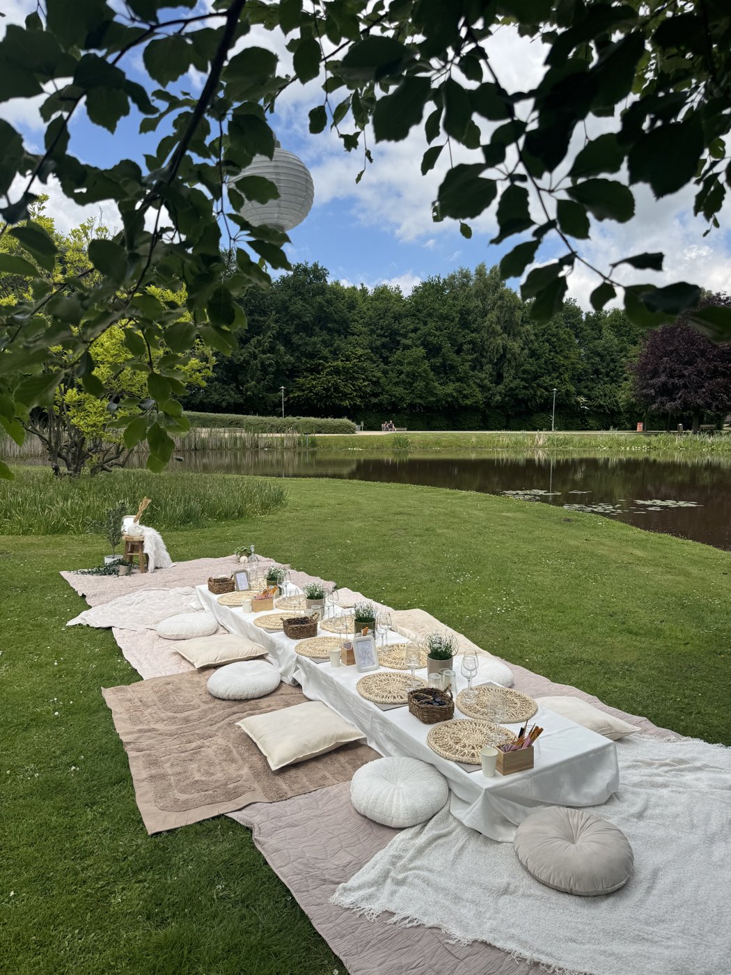 Boho Tafel am See